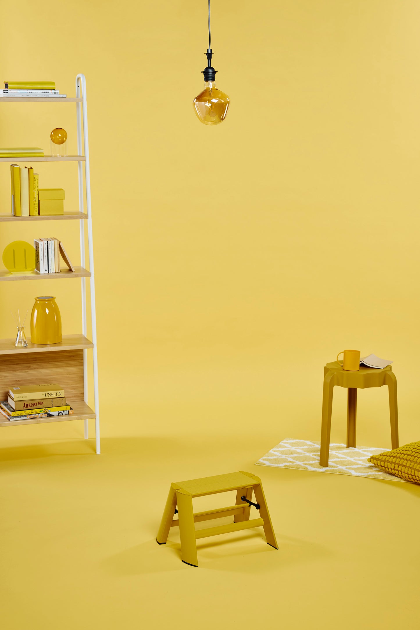 lucano step ladder 1-step MUSTARD YELLOW