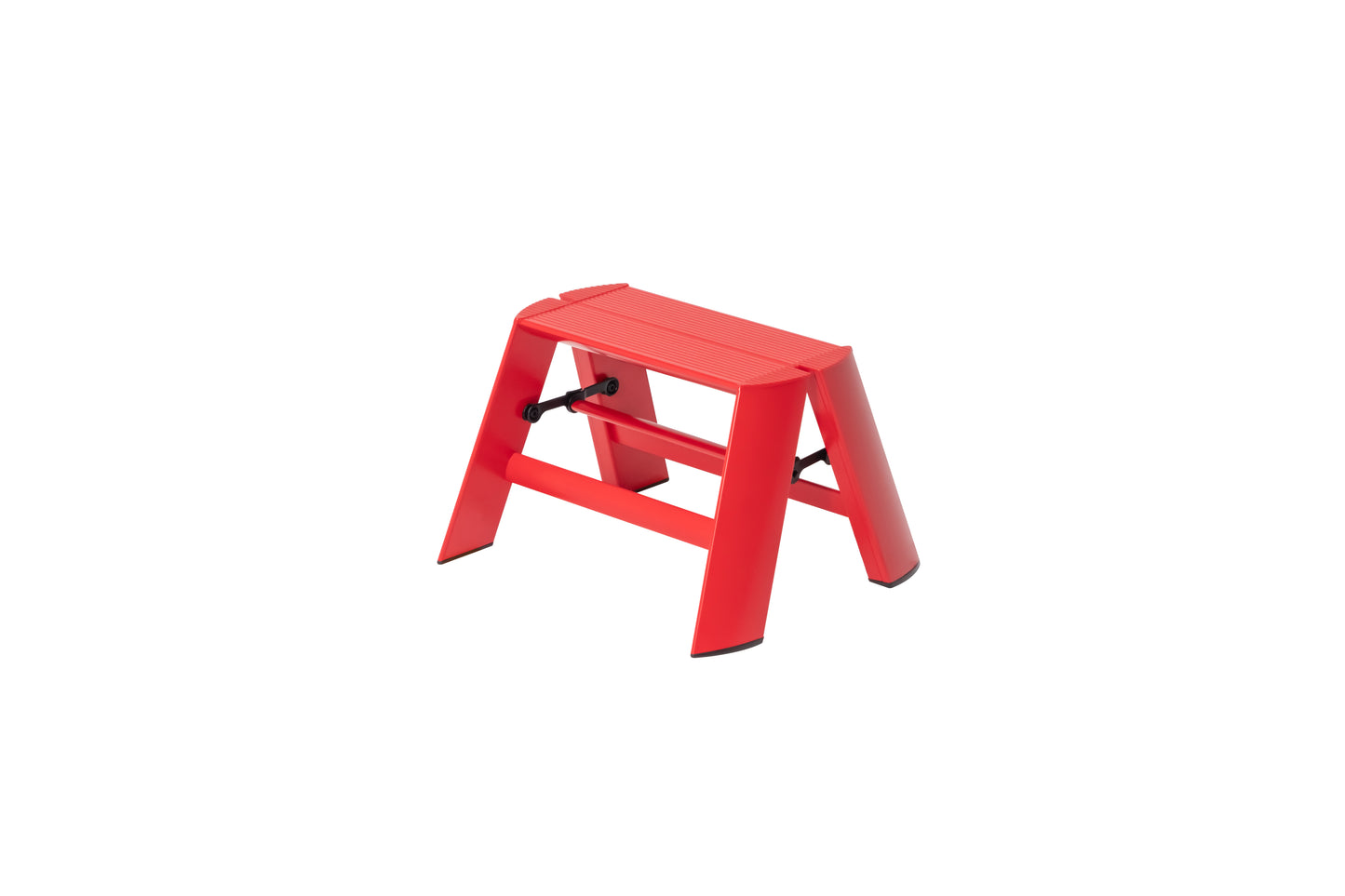 lucano step ladder 1-step RED