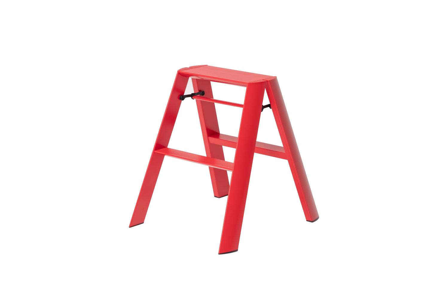 lucano step ladder 2-step RED