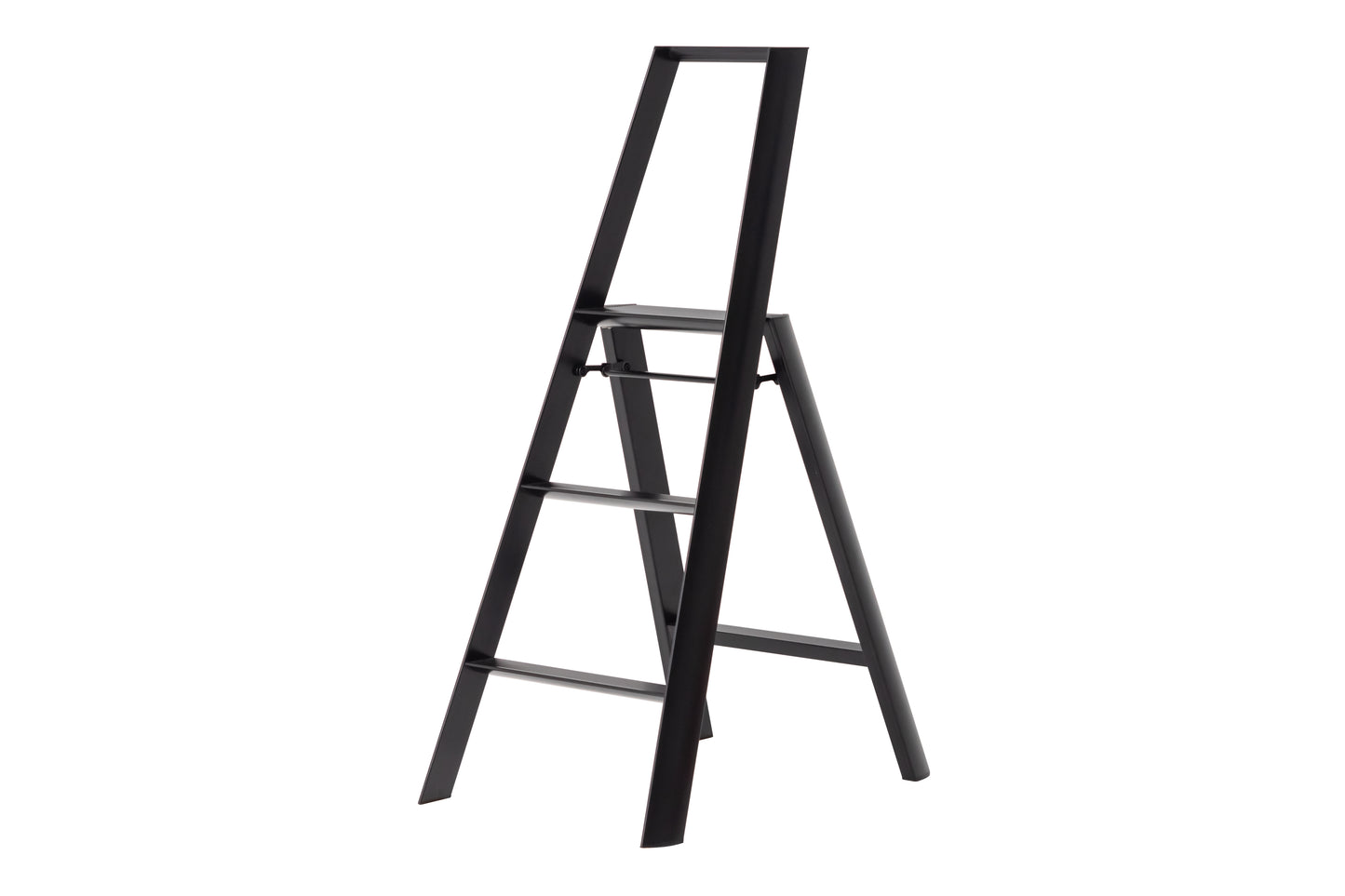 lucano step ladder 3-step BLACK