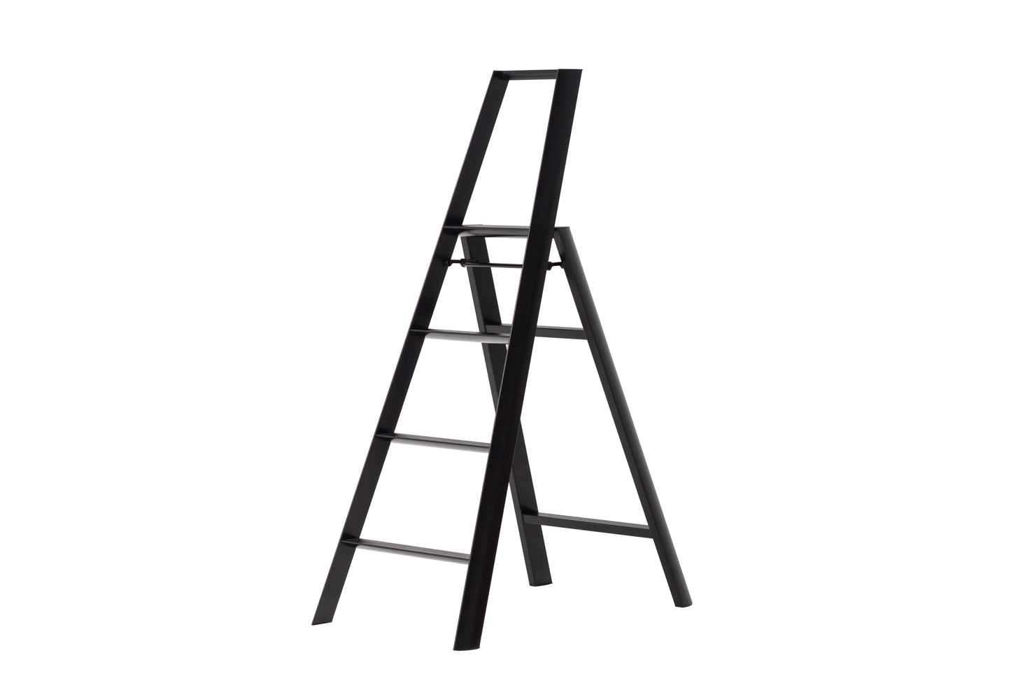 lucano step ladder 4-step BLACK