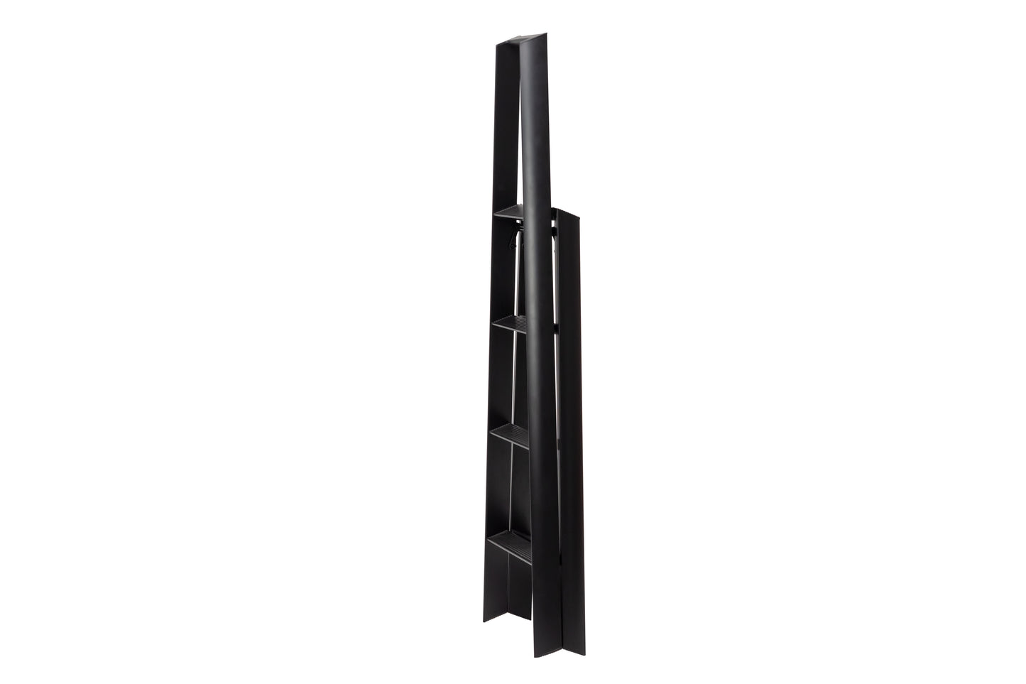lucano step ladder 4-step BLACK