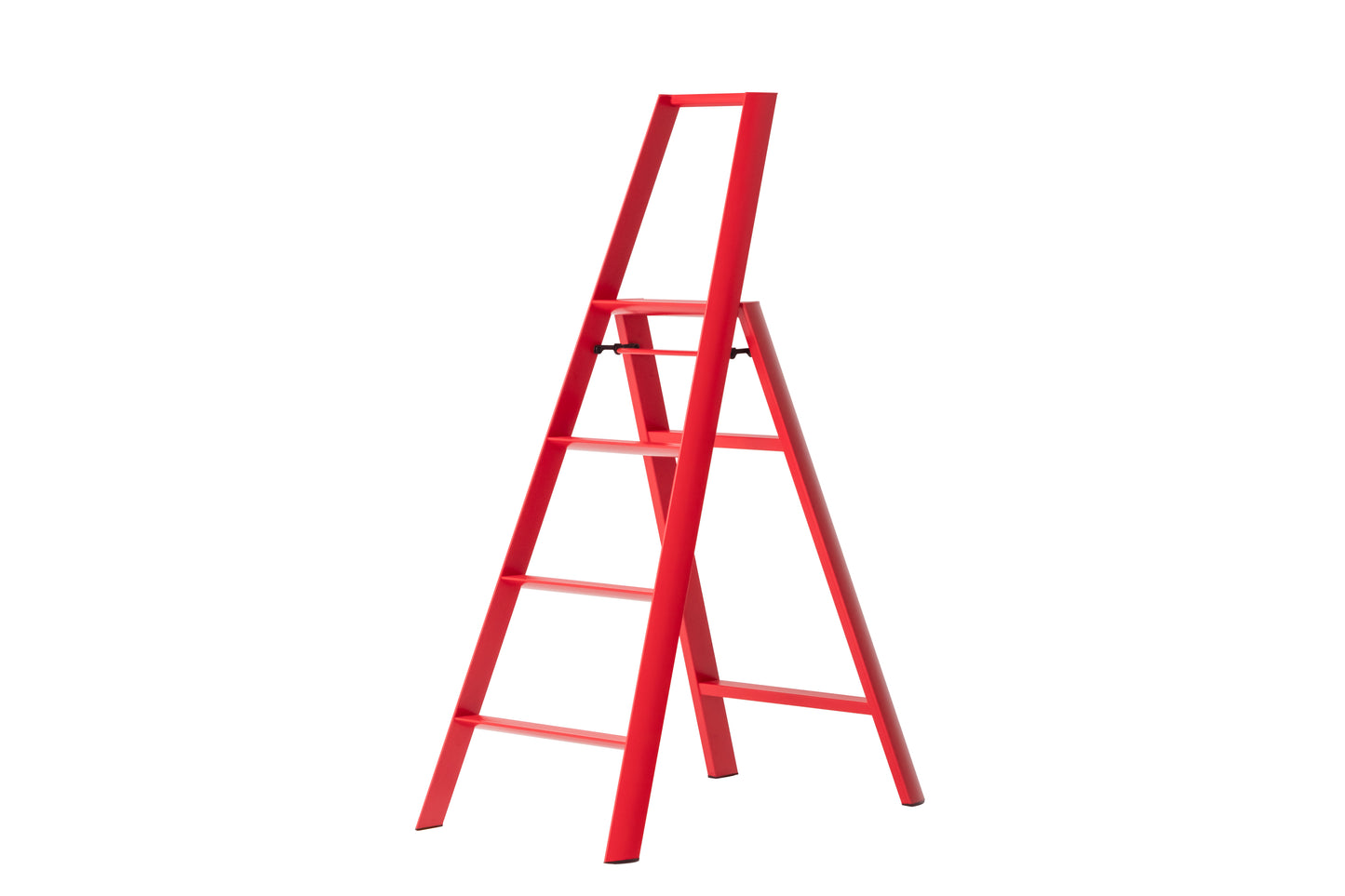 lucano step ladder 4-step RED